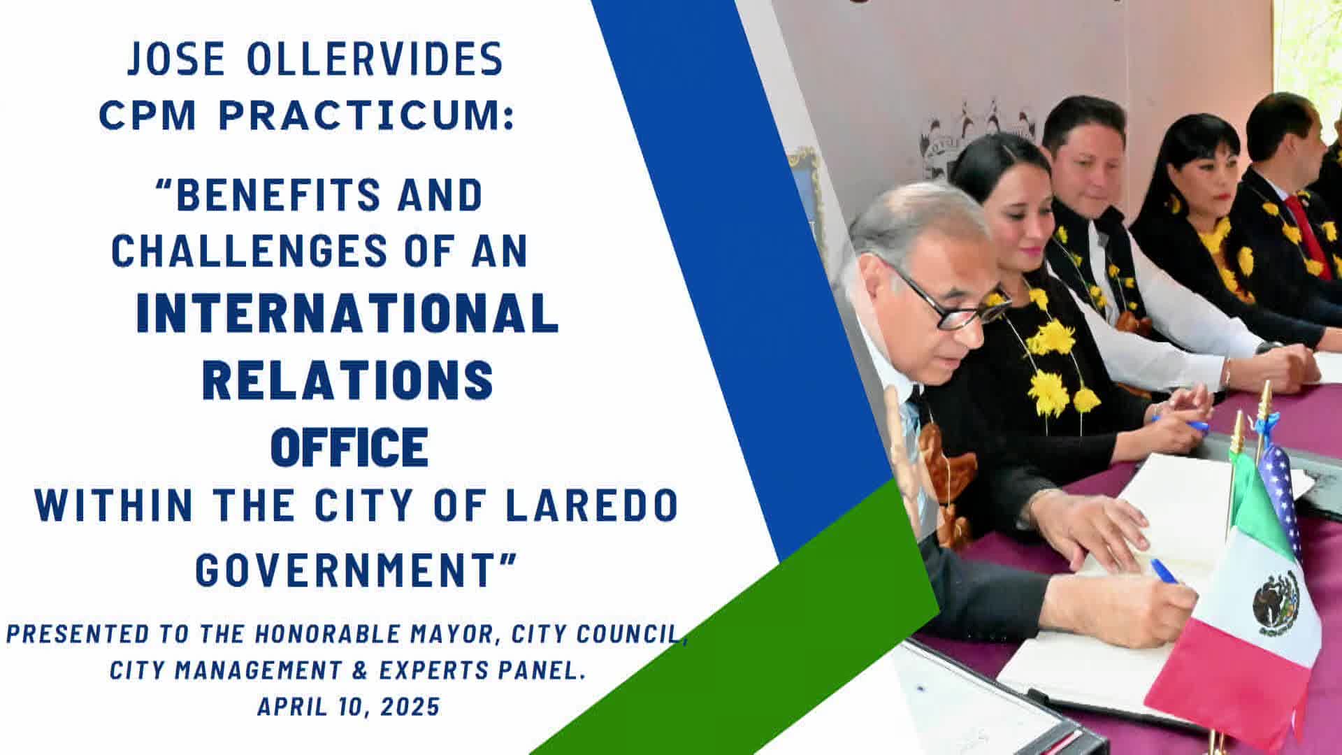 City staff recommend creating international relations office to leverage Laredo's trade role