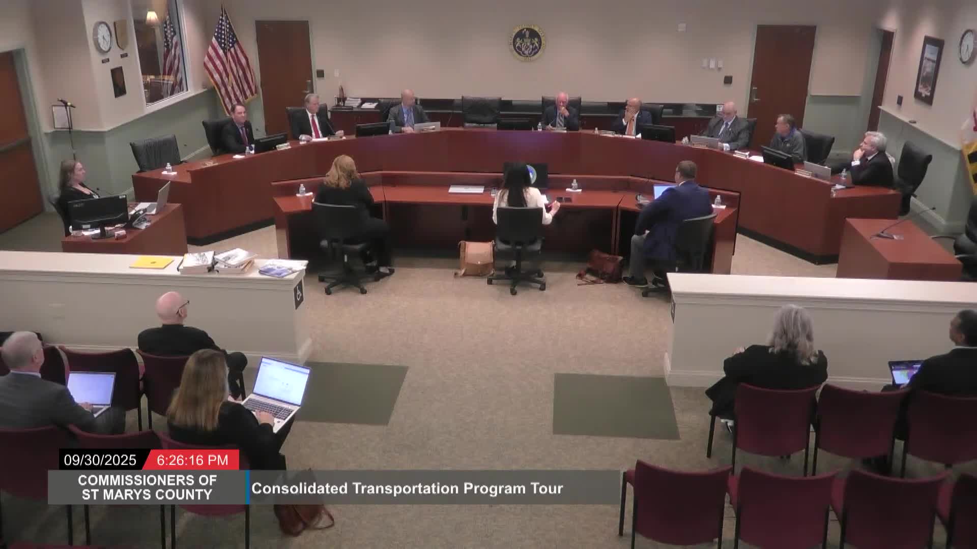 Commissioners press SHA on local signals, shoulders, trail crossings and audit reconciliation