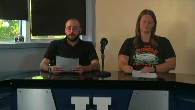 No articles produced — student announcements