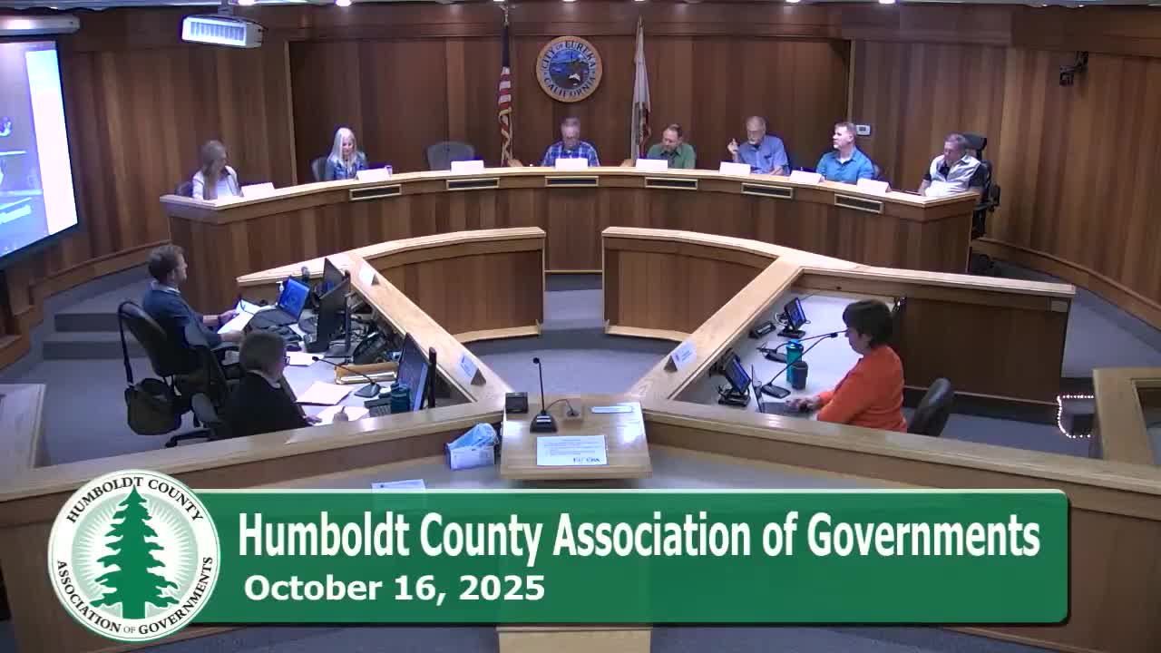 HCOG discusses 2026 STIP recommendations, overprogramming and project priorities; TAC recommendation forwarded with direction to consider public comments
