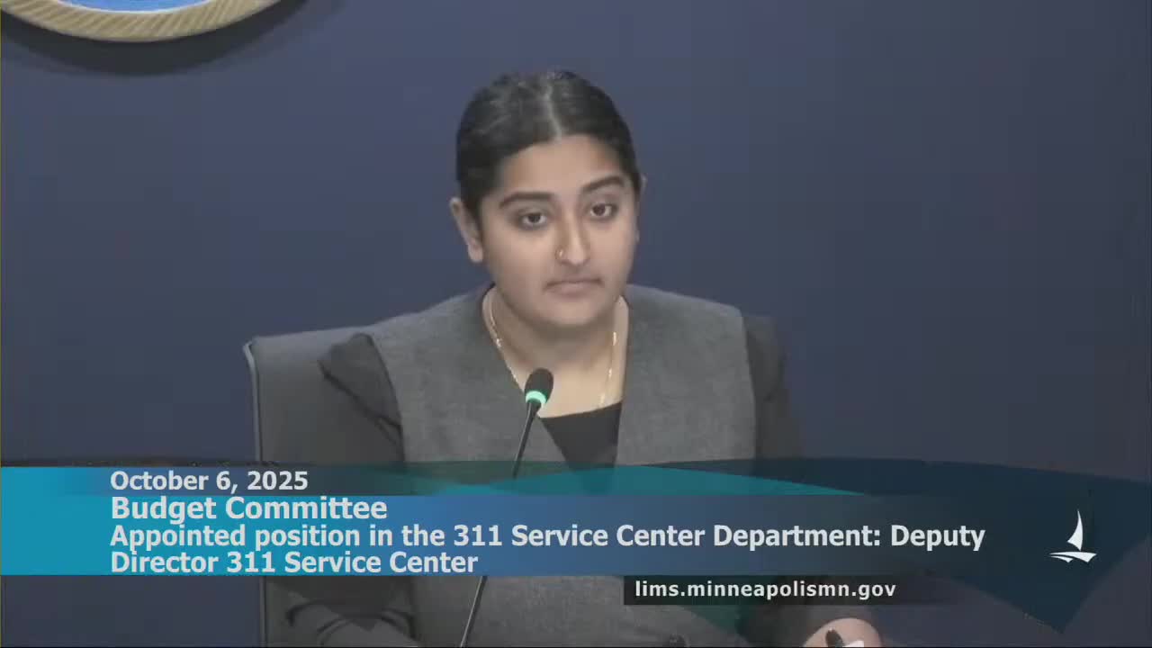 Public hearing on Minneapoliss proposed 2026 budget draws speakers urging restorations for public access TV, worker co-enforcement and housing vouchers