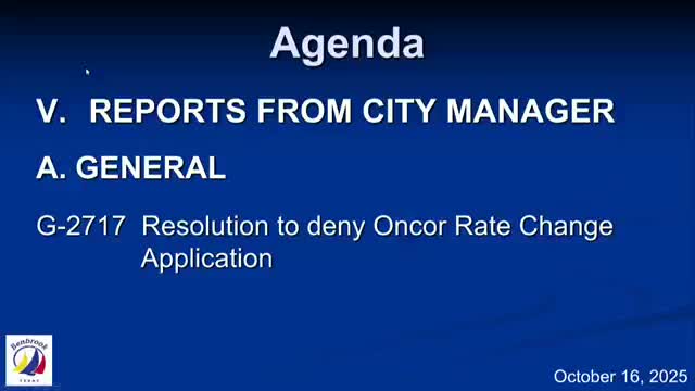 Benbrook council unanimously denies Encore rate-change application