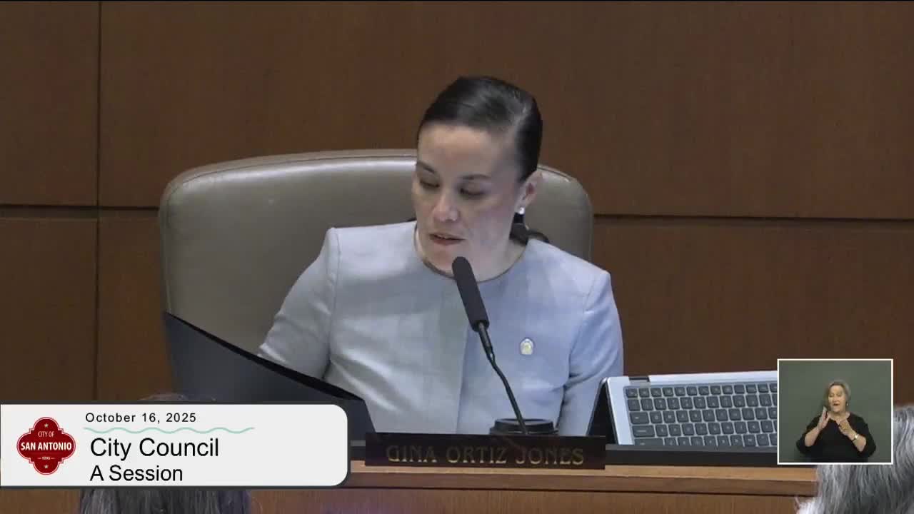 San Antonio council approves consent agenda, proclaims October National Archives Month; consent items highlighted