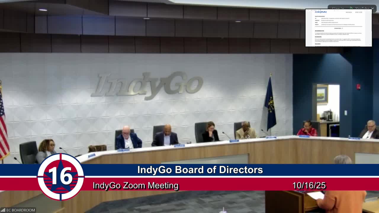 Board approves $150,000 workplace utilization study to inform Indigo real‑estate and budget planning