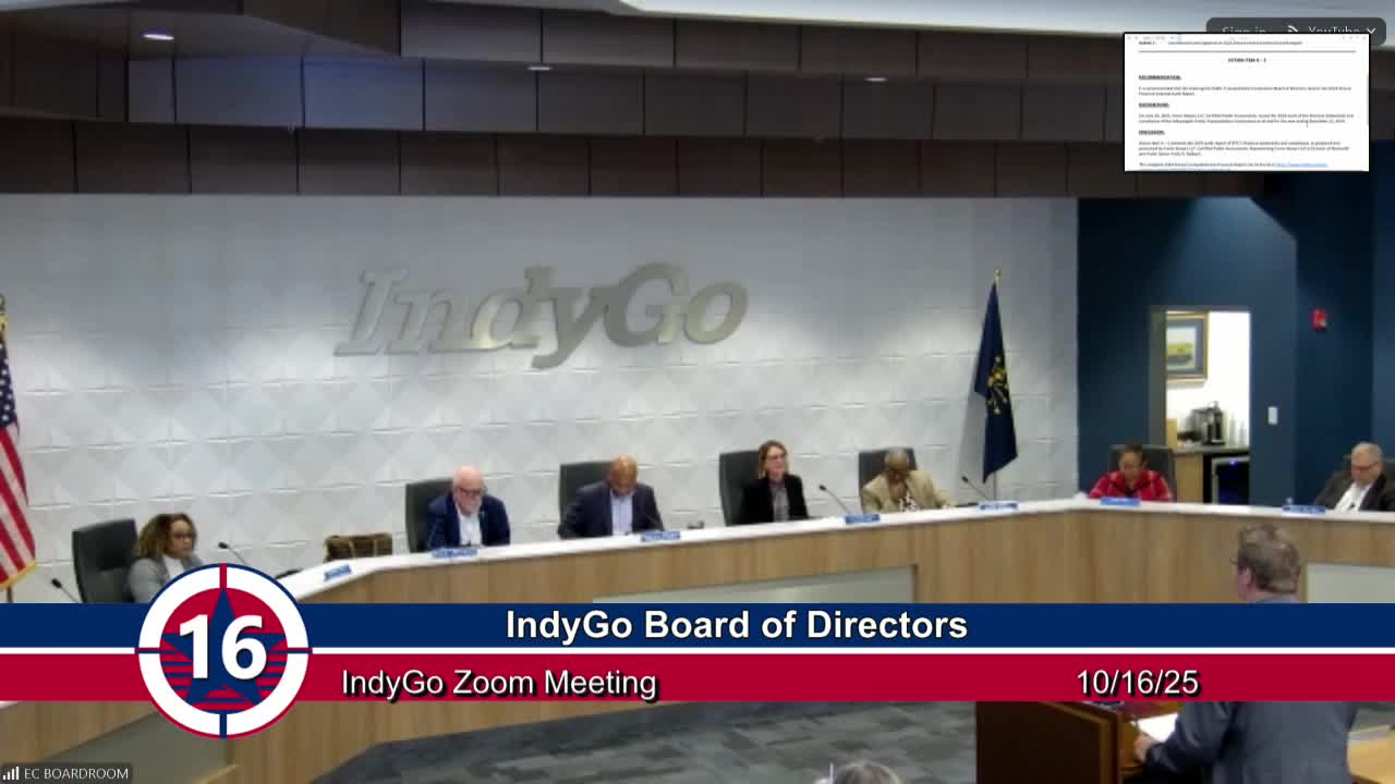 Indigo receives clean 2024 external audit; no reportable findings, one audit adjustment noted