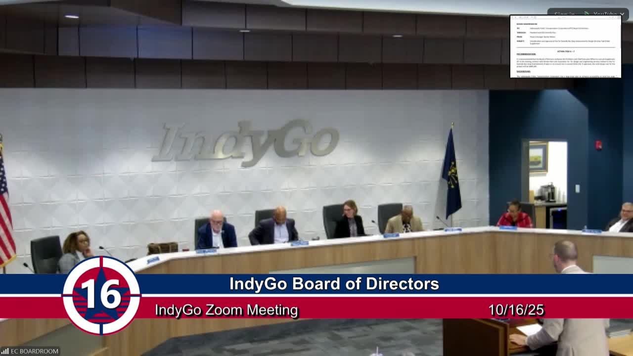 Board approves $234,233 task order to add lighting and pads to Far East Side bus stop designs