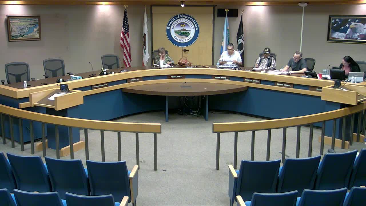 Imperial County VAC members and partners announce veterans events, turkey drives, and medical outreach plans