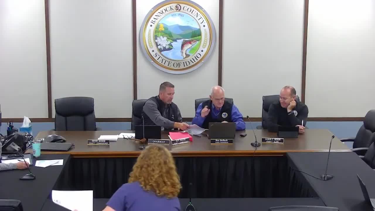 Bannock County commissioners approve roofing contract, exceptional placement for prosecutor’s office and consent claims