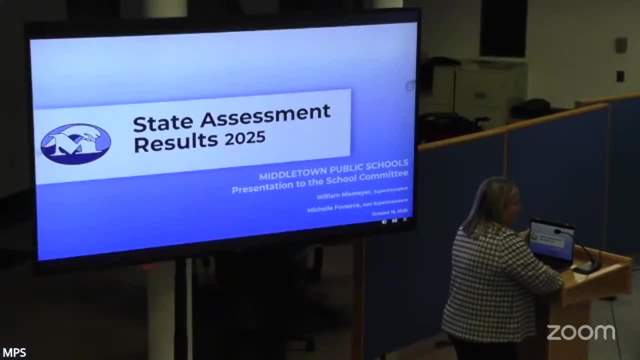 Middletown reports strong gains on state assessments; district highlights growth for multilingual learners and several schools