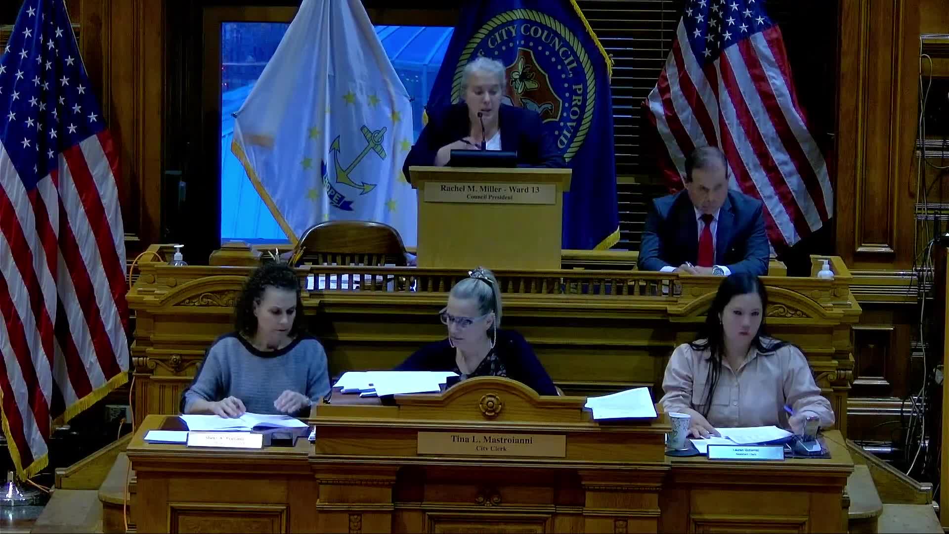 Providence council urges virtual court hearings amid ICE detention concerns, adopts land acknowledgement and honors local dentist