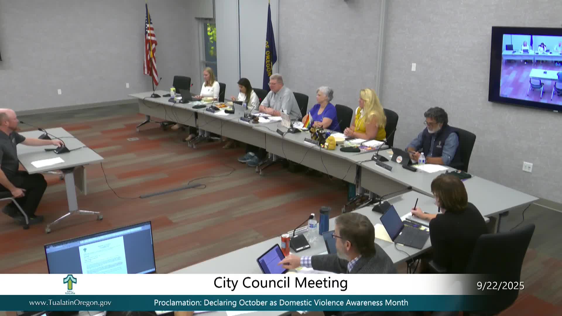 Tualatin business owner urges city action after RVs camp near industrial property; council pledges follow‑up
