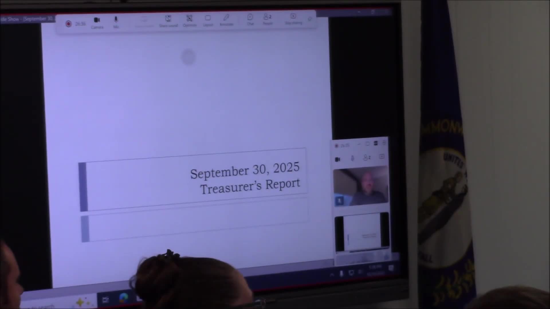 Board accepts treasurer’s report and approves payment of bills; October board bills presented