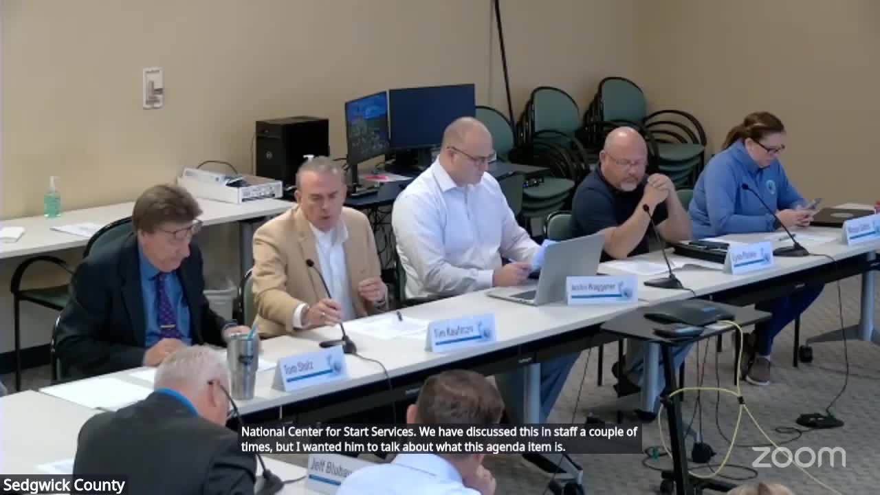 Sedgwick County moves to launch START pilot and formalize provider affiliations for IDD services