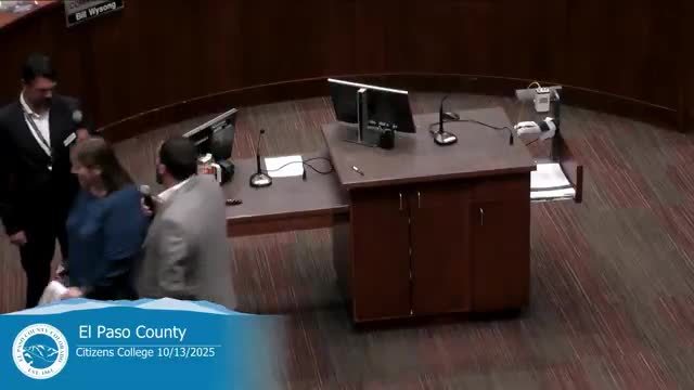 El Paso County planning staff outline land-development code update, "place types" master plan and enforcement work