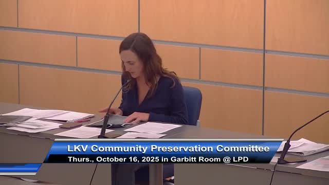 Committee moves Thompson Hill gravestone-repair request to Step 2; $15,000 continuation recommended