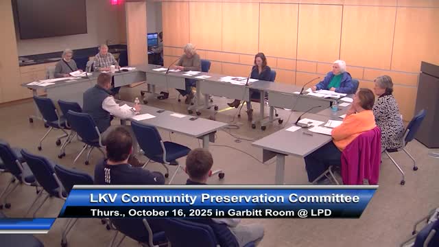 Lakeville CPC reviews year-end Community Preservation Fund totals, approves appendix updates