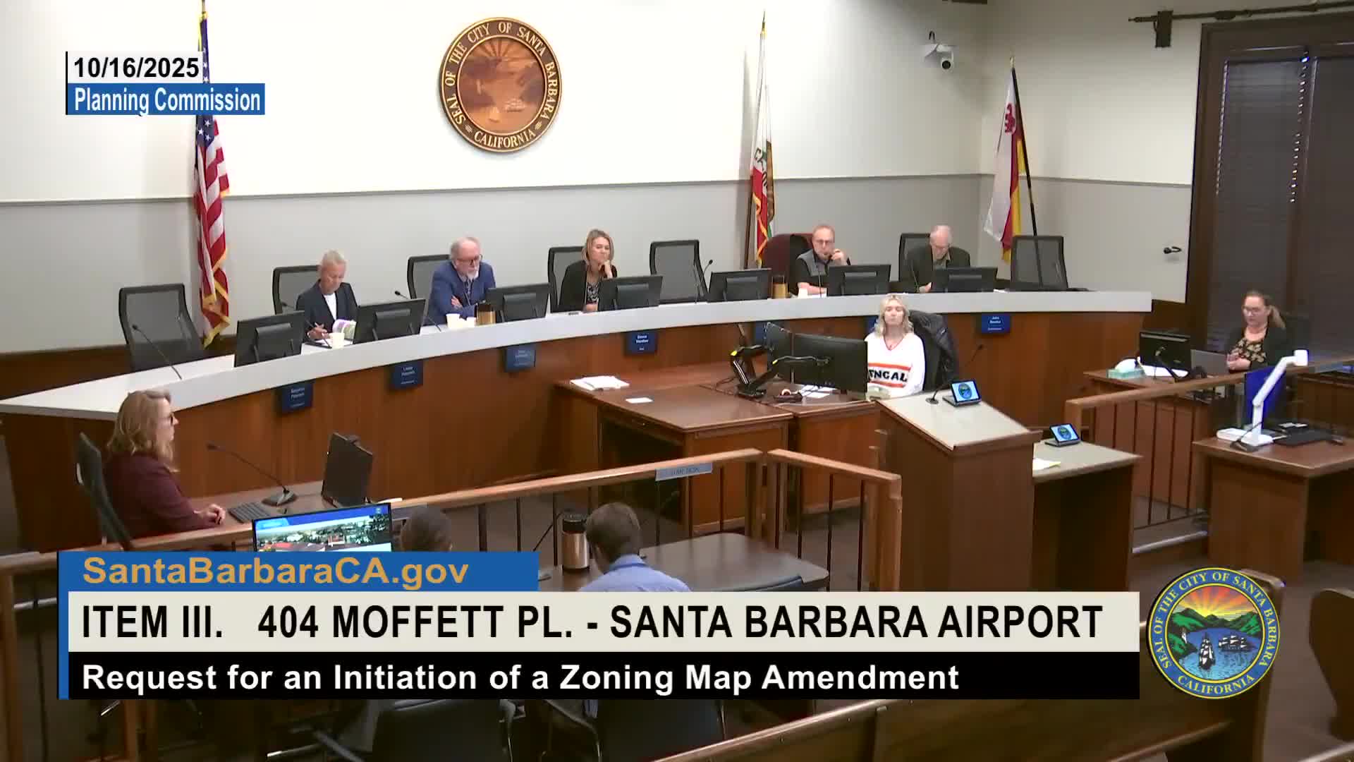 Santa Barbara planning commission approves study to rezone airport parcel for long‑term parking