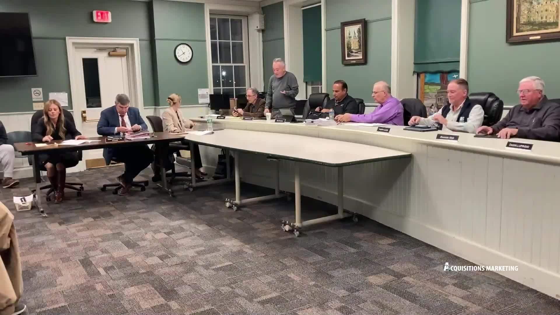 Owens Road solar project shifts tree‑mitigation planting locations; board approves counsel to draft conditional resolution