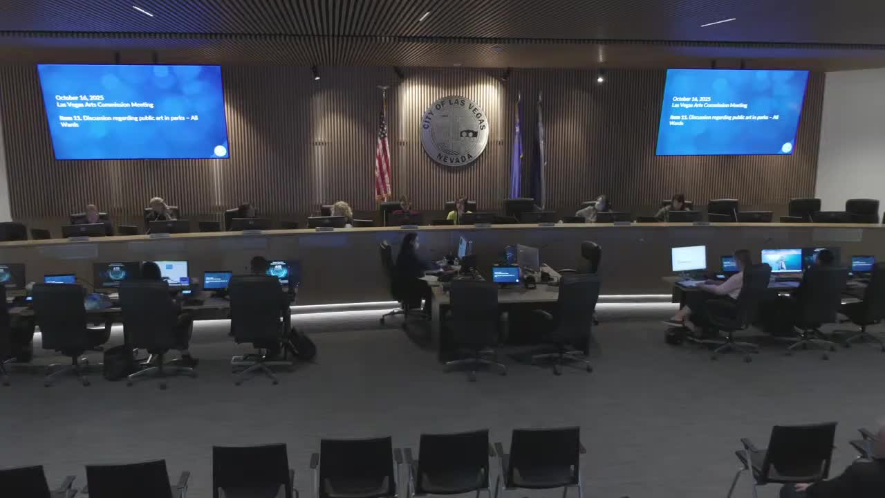 Commission discusses expanding public art in parks, mosaics and site preservation