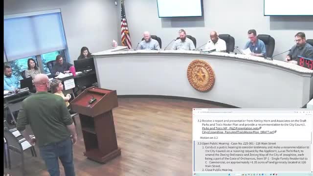 Planning commission approves recommendation to rezone 126 Main Street to commercial