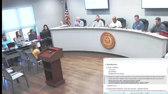 Josephine planning commission recommends parks and trails master plan to city council