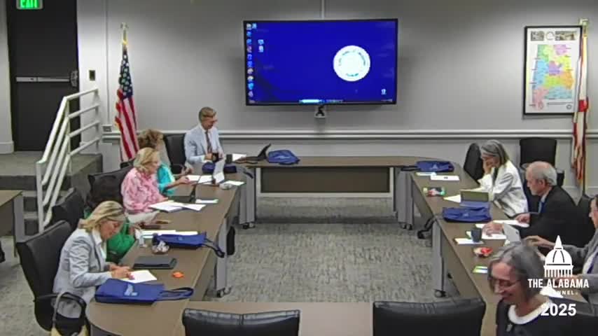 Board briefed on proposed Alabama Administrative Code changes to reflect RAISE Act and foundation program updates