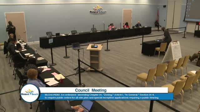 Council approves land exchange request to aid new Riviera Beach High School site