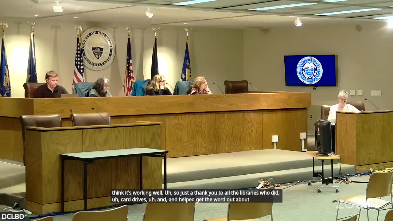 Delaware County Library System announces CivicPlus portal, 1,800 new library cards and trustee training