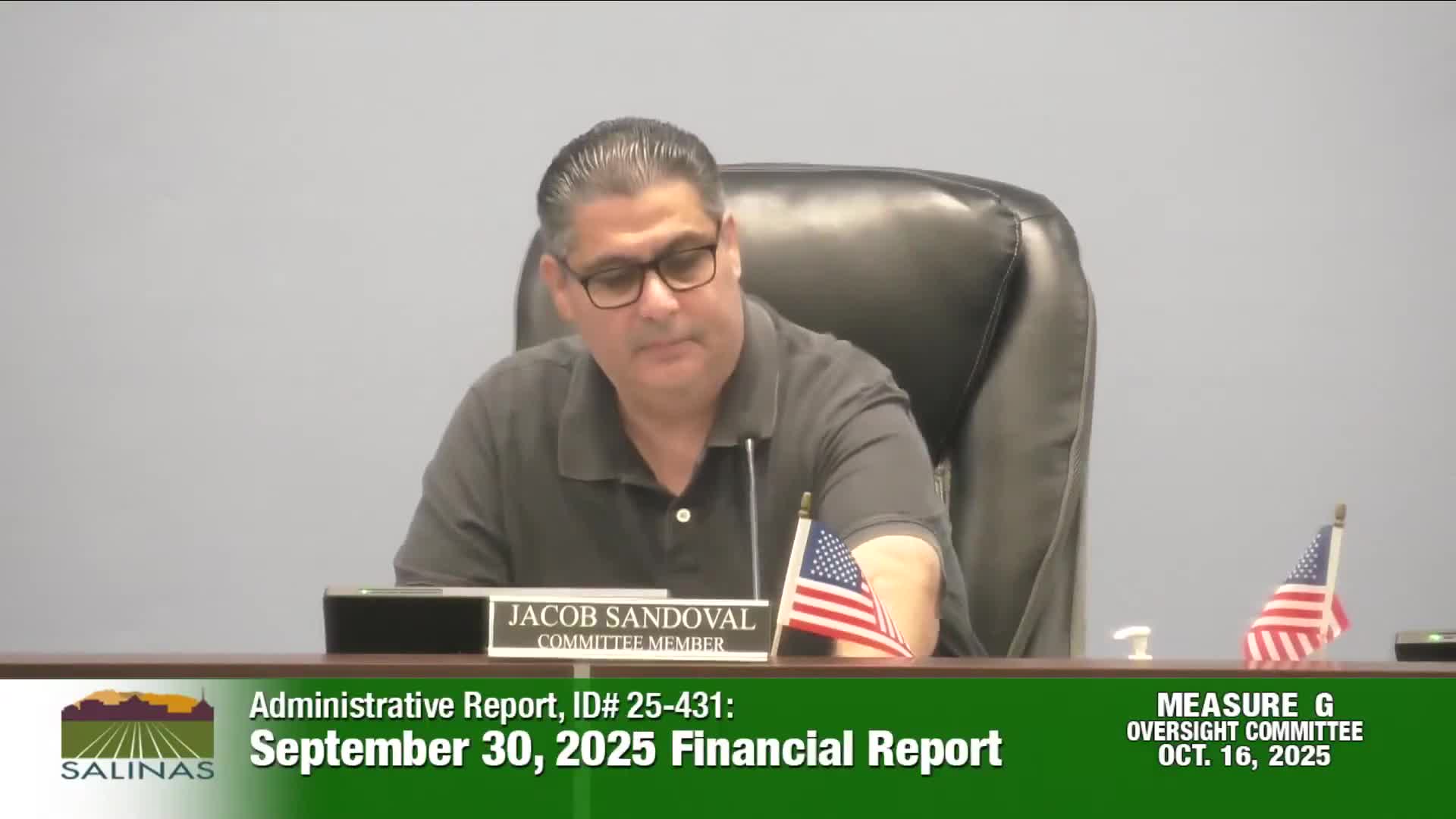 Salinas oversight committee reviews Measure G finances, seeks clearer performance metrics ahead of renewal discussion