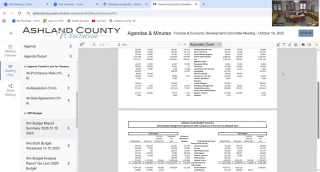 Committee approves 2026 budget, uses contingency to buy $34,001 Trimble survey unit for land conservation