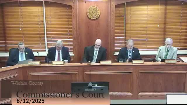 Wichita County commissioners refer five employee-benefits proposals to review committee