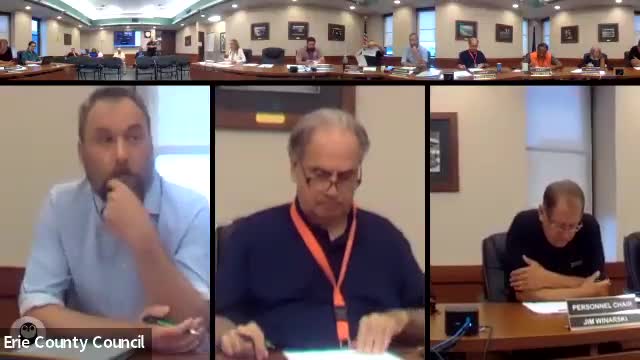 Tension on Erie County personnel agenda over housing authority reappointment; councilors question executive influence