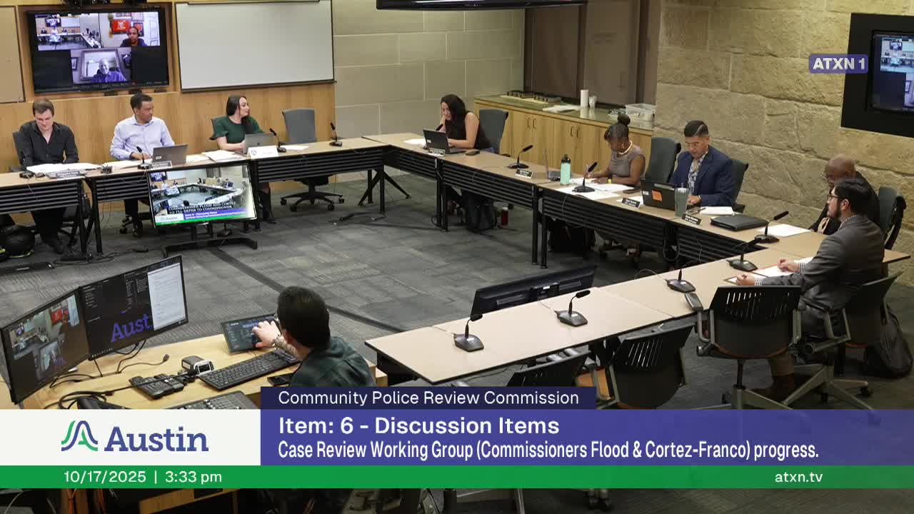 CPRC working groups begin triage of roughly 90 case summaries; prioritize high‑interest and time‑sensitive matters