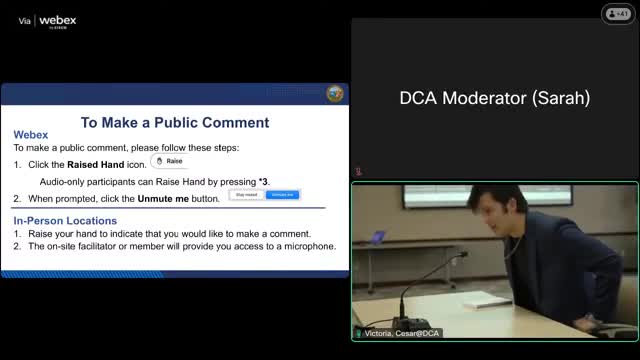 Industry speakers press board to review Filevine's digital reporting plans; Filevine reps say they'll follow California rules