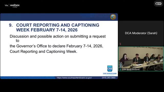 Board keeps live proctor requirement for CSR skills test after stakeholder concerns about unproctored exams