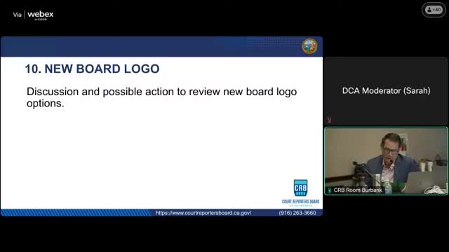 Court Reporters Board adopts modern logo to represent multiple reporting modalities