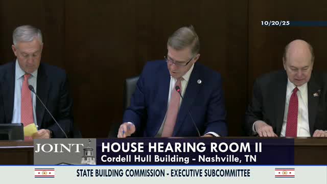 Subcommittee approves temporary lease amendment while Department of Correction seeks larger Columbia office