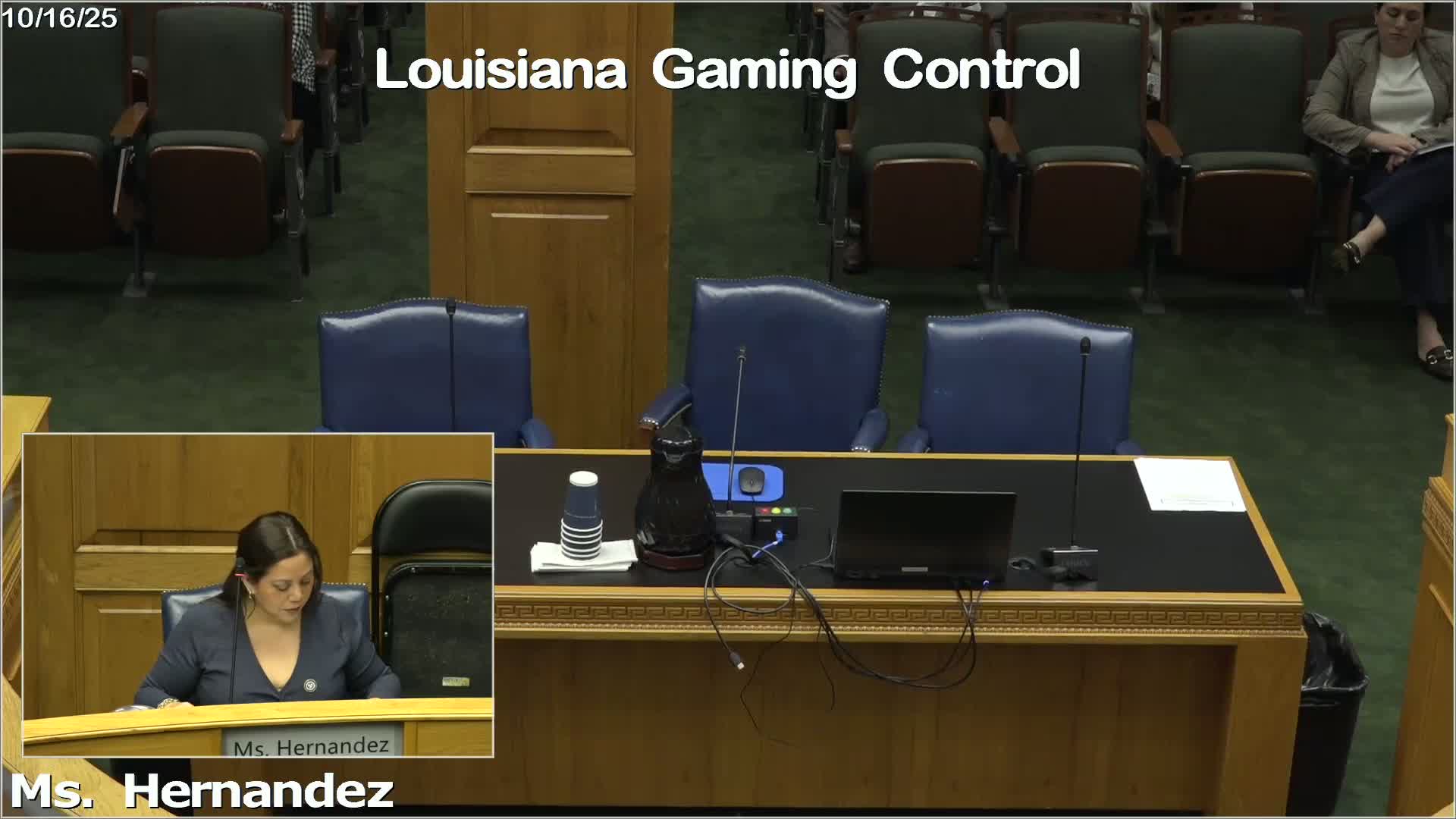 Gaming Control Board recognizes Lamar Poole, welcomes Secretary Nelson’s designee Mikael Hennigan
