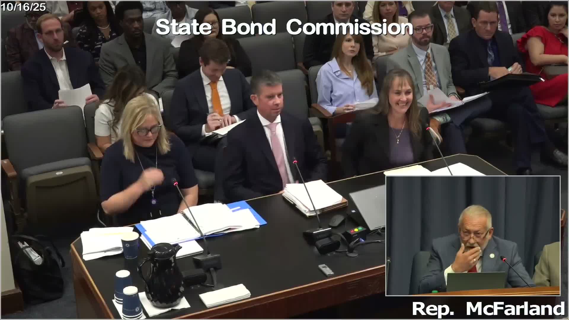 State Bond Commission approves $10 million bond for Imperial Calcasieu Human Services Authority after discussion of repayment and historic tax credits