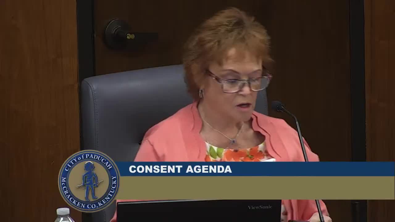 Paducah commissioners approve consent agenda, accept CDBG and FEMA grants and adopt two ordinances