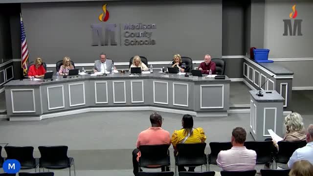 Votes at a glance: Madison County Board of Education, Oct. 16, 2025