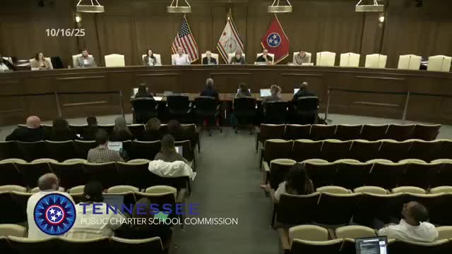 Commission hears school performance updates, strategic plan progress and new complaint system; staff reports sunset extension recommendation