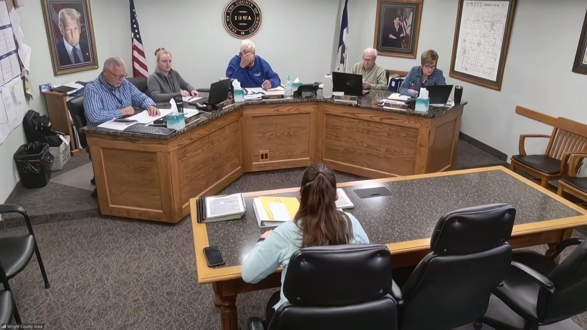 Drainage trustees award DD62 repair contract to Peterson Excavating; approve $24,077.82 in claims