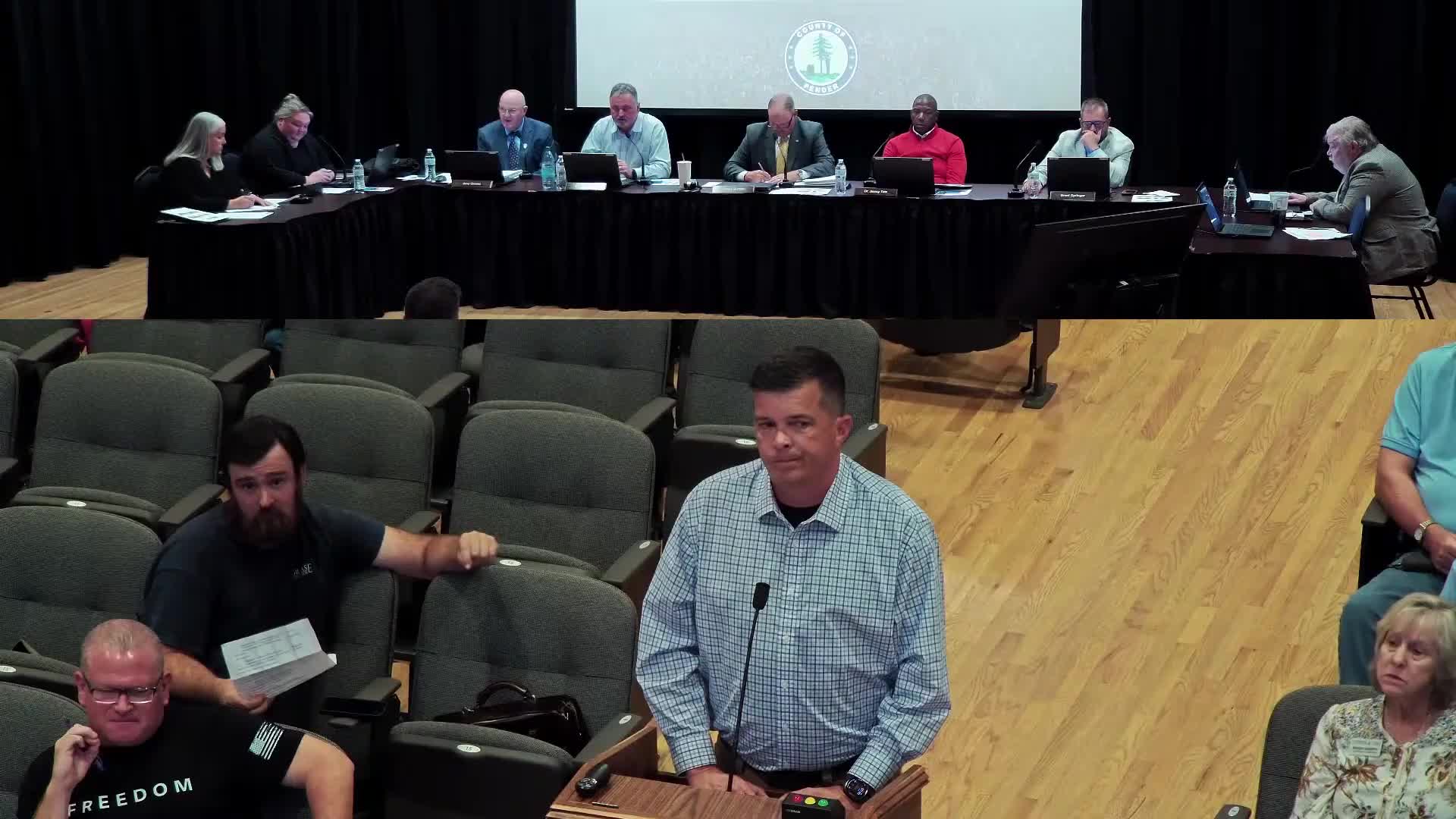 Commissioners approve Pender EMS and fire retention package after hours‑long debate; board asks staff to study county‑wide pay equity