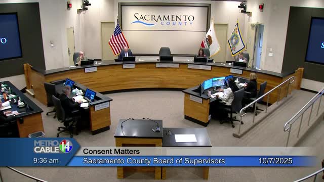 Sacramento County authorizes encampment‑cleanup contract and schedules regional homelessness summit