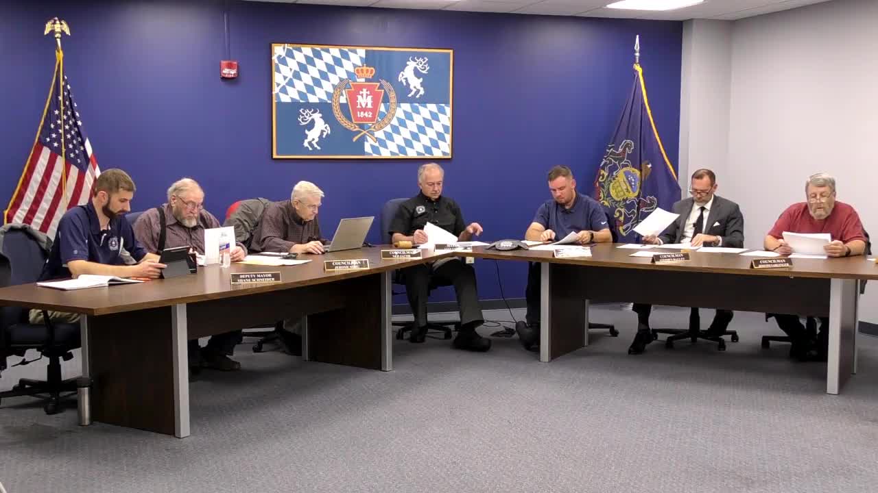 Council adopts resolutions naming Berkheimer collector and setting collection fees for local service tax