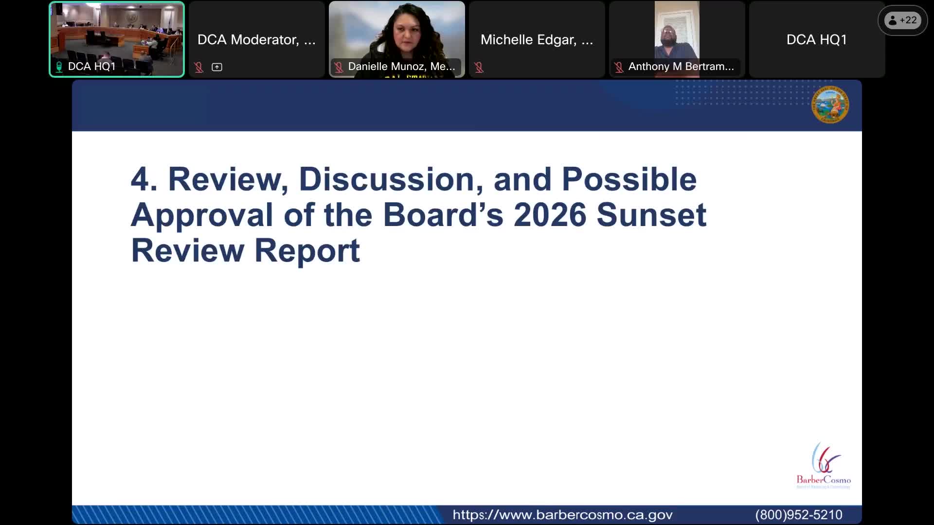Board advances draft sunset report and presses for stronger oversight of schools and program sponsors