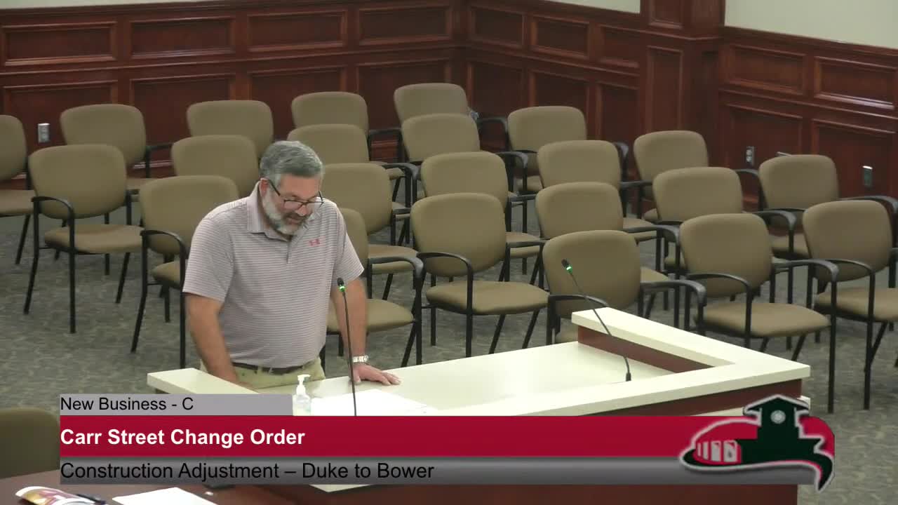 Council approves rezoning of 1200 West Main from NRC to R-1 at second reading
