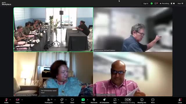 Hawaiian Homes Commission defers action after contentious beneficiary consultation on Waihuli wells