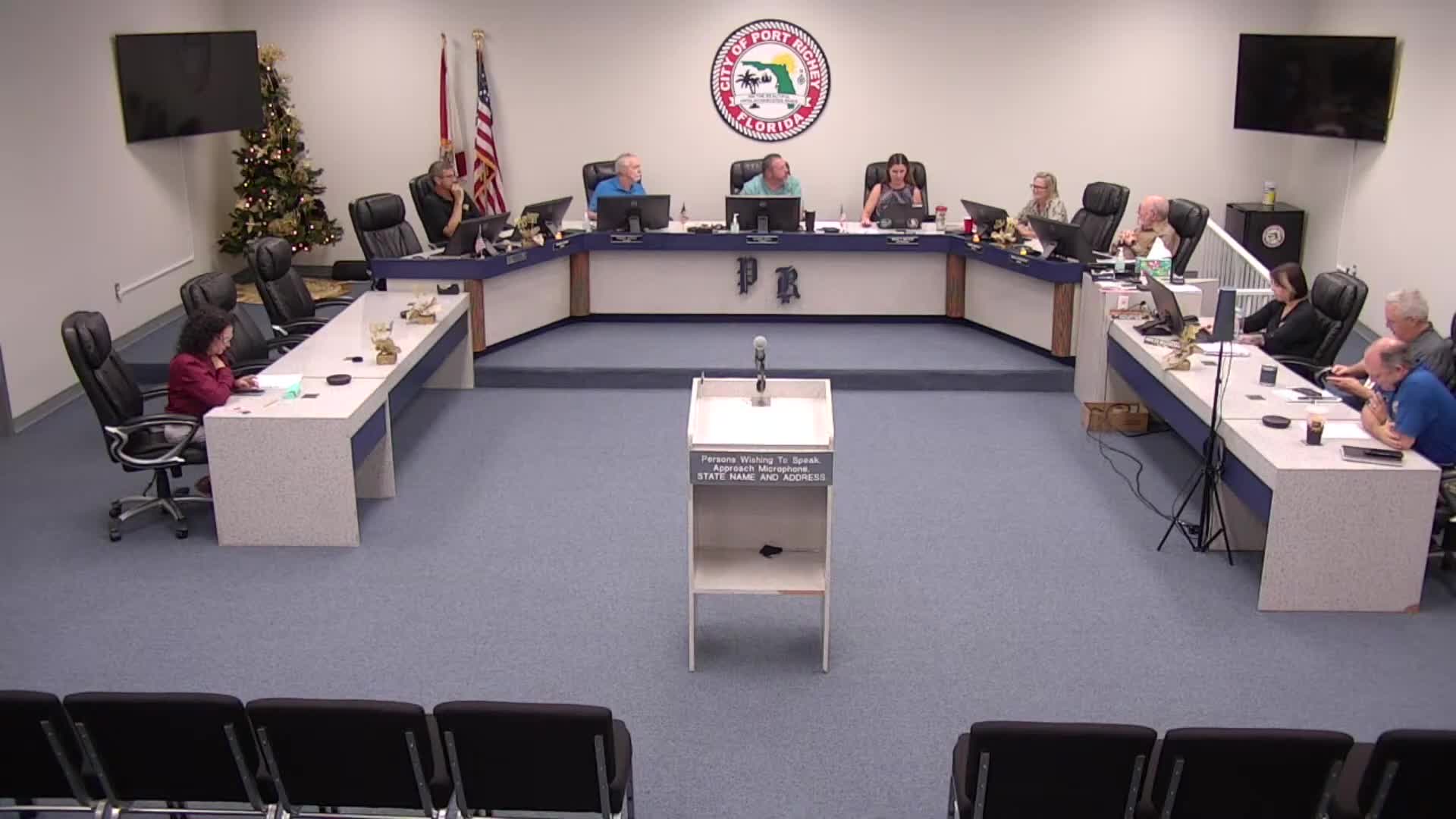 Port Richey planners discuss waterfront boardwalk, overlay rules and easements